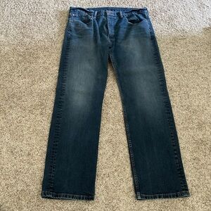 Levi's Dark Blue Straight Men's Jeans